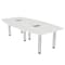 Skutchi Designs 45 in W, 96 in L, 29 in H, Engineered Wood Top, White H-BOT-4693-PT-WC-EL - alternate 1